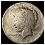 1921 Silver Peace Dollar NICELY CIRCULATED