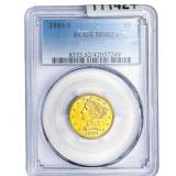 1880-S $5 Gold Half Eagle PCGS MS62