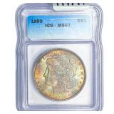 1899 Morgan Silver Dollar ICG MS67