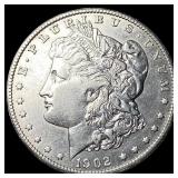 1902-S Silver Morgan Dollar CLOSELY UNCIRCULATED
