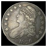 1826 Capped Bust Half Dollar NEARLY UNCIRCULATED