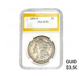 1895-O Morgan Silver Dollar PGA XF45