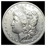 1883 Morgan Silver Dollar NEARLY UNCIRCULATED