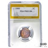 1900 Indian Head Cent PGA PR65 BN