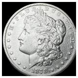 1878-CC Silver Morgan Dollar ABOUT UNCIRCULATED