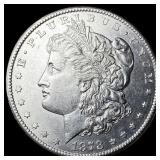 1878-S Silver Morgan Dollar CHOICE AU