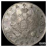 1818 Russia SIlver Rouble