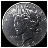 1926 Silver Peace Dollar CLOSELY UNCIRCULATED