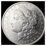 1897-O Silver Morgan Dollar CHOICE AU