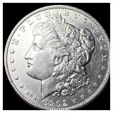 1902 Morgan Silver Dollar CLOSELY UNCIRCULATED