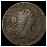 1808 Copper Half Cent LIGHTLY CIRCULATED