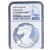 2022-W Silver Eagle NGC PF70 Ultra Cameo