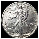 1936-S Silver Walking Liberty Half Dollar CLOSELY