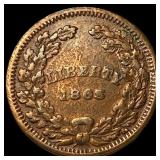 1863 Civil War Token - "Union Forever" CLOSELY U