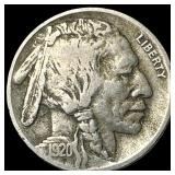 1920-D Buffalo Nickel ABOUT UNCIRCULATED