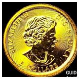 2020 Canada 1/10oz Gold $5