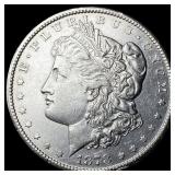 1878-S Silver Morgan Dollar CLOSELY UNCIRCULATED