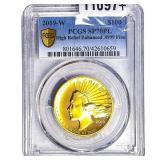 2019-W 1oz Gold $100 American Liberty High Relief