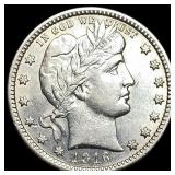 1916 Silver Barber Quarter UNCIRCULATED