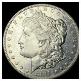 1891-CC Silver Morgan Dollar CLOSELY UNCIRCULATED