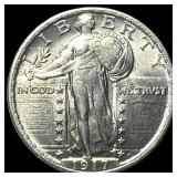 1917 Standing Liberty Quarter CHOICE BU
