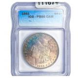 1882 Morgan Silver Dollar ICG PR66 Cam