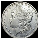 1896 Morgan Silver Dollar CLOSELY UNCIRCULATED