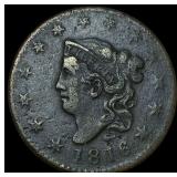 1816 Coronet Head Large Cent NEARLY UNCIRCULATED