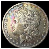 1886-O Silver Morgan Dollar NEARLY UNCIRCULATED