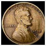 1914-D Lincoln Wheat Cent LIGHTLY CIRCULATED