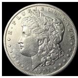 1891-CC Silver Morgan Dollar CLOSELY UNCIRCULATED