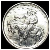 1925 Stone Mountain Silver Half Dollar CHOICE BU