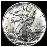 1939-D Silver Half Dollar Walking Liberty CHOICE B