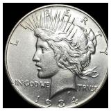 1934-D Silver Peace Dollar CLOSELY UNCIRCULATED
