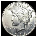 1928 Silver Peace Dollar UNCIRCULATED