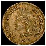 1879 Indian Head Cent NEARLY UNCIRCULATED