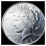 1924-S Silver Peace Dollar UNCIRCULATED
