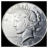 1926-S Silver Peace Dollar CLOSELY UNCIRCULATED