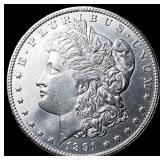 1891 Silver Morgan Dollar UNCIRCULATED