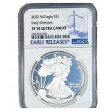 2022-W Silver Eagle NGC PF70 Ultra Cameo