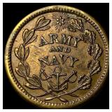 Civil War token CLOSELY UNCIRCULATED