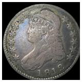 1812 Capped Bust Half Dollar LIGHTLY CIRCULATED