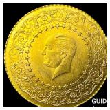 1964 Turkey Gold 50 Kurush .1034oz AGW