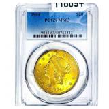 1904 $20 Gold Double Eagle PCGS MS63
