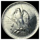 1937 Silver Half Dollar Texas Centennial UNCIRCULA