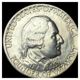 1927 Battle of Bennington Half Dollar UNCIRCULATED