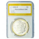 1904-O Morgan Silver Dollar PGA Brilliant UNC