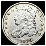 1834 Capped Bust Dime CLOSELY UNCIRCULATED