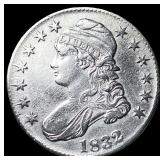 1832 Capped Bust Half Dollar CLOSELY UNCIRCULATED