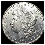 1897 Morgan Silver Dollar CLOSELY UNCIRCULATED